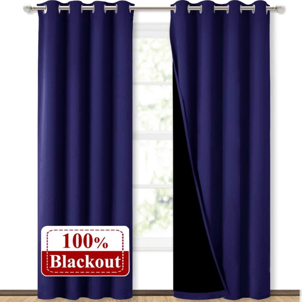 NWT (2) 100% Blackout Curtains